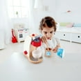 thumbnail image 6 of Hape My Coffee Machine Wooden Kitchen Accessory for Children, 6 Piece Set in White, 6 of 6