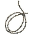 thumbnail image 6 of DIY Larvikite Labradorite Black Labradorite Gemst Round Loose 4MM, 6 of 8