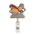 thumbnail image 1 of Funny Cute Cartoon Badge Reel with Clip for Doctors Teachers Students Workers ID Card Holder Workplace Accessory, 1 of 4