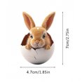 thumbnail image 3 of Adornos de Pascua, Adornos de Pascua, Regalos de Pascua, Adorno colgante plano de acrílico, Adorno colgante de conejito de Pascua, Tejas Hangoutone, 3 of 5
