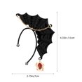 thumbnail image 3 of Manchette Décorative Style Gothique Manchette d'Oreille Manchette en Toile d'Araignée avec Pendentif Araignée Manchette d'Oreille pour Fête d'Halloween, 3 of 8