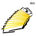 thumbnail image 4 of Flexibility Agility Ladder Nylon Strap Jumping Ladder Ladder Speed Training Speed Training Fitness Stair, 4M, 8Rung, 4 of 9