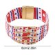 thumbnail image 3 of Decoraciones para el Día de los Caídos, decoraciones para el 4 de julio, pulsera de cuero con cierre magnético y bandera del Día de la Independencia, pulsera de cuero con cuentas, pulsera de tubo de l, 3 of 6
