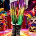 thumbnail image 5 of VBVC Women's Mardi Gras Leggings,Ladies Carnival Tuesday Yoga Pants,Sequin Orleans Party Tights For Women,Gold,S-2XL, 5 of 6