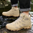 thumbnail image 5 of LASUDRAA Mens Hiking Boots Waterproof Non-Slip Outdoor Trekking Camping Trail Boots Lightweight Durable Work Shoes, 5 of 7