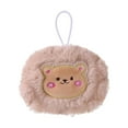 thumbnail image 2 of Portable Hand Warmer Bag with Keychain, Cartoon Plush Hand Warmer Bag Cover for Bear, 2 of 8