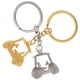 thumbnail image 5 of Anillo de llavero colgante de 2pcs con el campo de golf Vista de la visión del encanto del coche Decoración colgante, 5 of 6