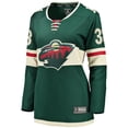 thumbnail image 2 of Women's Fanatics Ryan Hartman Green Minnesota Wild Home Breakaway Player Jersey, 2 of 3