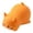 Orange, variant on Cat Shape Squishy Fidget Toys for Adults Soft TPR Slow Rebound Tactile Gadget Minimal Desktop Indoor Accessory Orange White 1 Pack