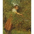 thumbnail image 3 of Henry Herbert La Thangue 20x23 Black Modern Framed Museum Art Print Titled - Sussex Apples, 3 of 5