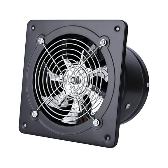 HIBIBUD Wall-Mounted Exhaust Fan Ventilation Fan Extractor Fan Window Exhaust Fan for Kitchen and Bathroom Restaurant and Hotel