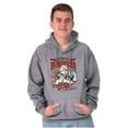 thumbnail image 4 of Cool Urban Popeye Strictly Business Men Big & Tall Graphic Hoodie Brisco Brands 4X, 4 of 5