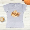 thumbnail image 2 of NanyCrafts' Happy Fall You All Ladies Modern Fit V-Neck Shirt, 2 of 2