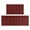 Red Black Checkerboard Red Pattern, variant on Yellow White Checkerboard Yellow Pattern Kitchen Rugs Set Of 2 (L-Shape), 17"X30"+17"X47" Anti-Fatigue, Non-Slip Washable for Kitchen