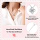 thumbnail image 5 of Collar con colgante de corazón para mujer | Joyería con doble colgante de corazón | Collar dorado ajustable para novia o esposa, 5 of 7
