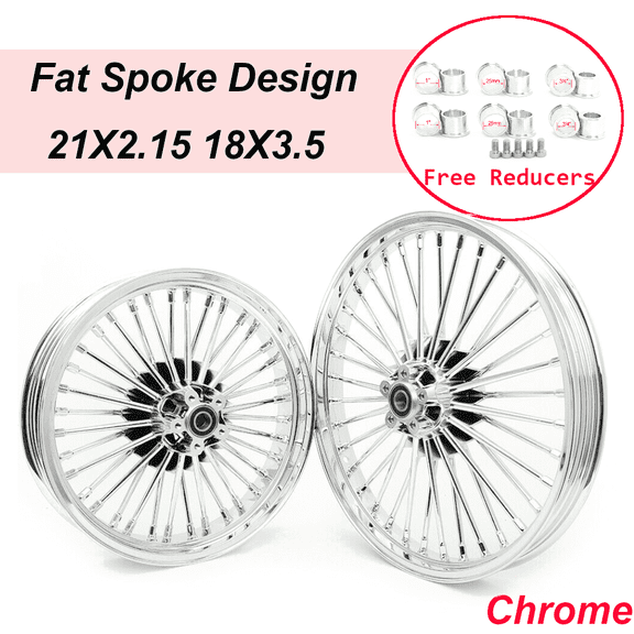 21"   18" Front Rear Wheels For Harley Dyna Wide Glide Softail Fatboy Deluxe Fat Bob FXDF Street Bob FXDB