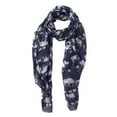 thumbnail image 6 of Peach Couture Chic Trendy Lightweight Flamingo Elephant Print Wrap Scarf Shawl, 6 of 10