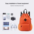 thumbnail image 2 of Mochila deportiva con cordón, mochila de gimnasio de gran capacidad, bolsa informal para mujeres y hombres Mochila deportiva, 2 of 6