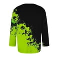 thumbnail image 3 of Birdeem Chemises pour Hommes Imprimé Col Rond Mode Décontractée Manches Courtes Blouses, 3 of 9