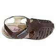thumbnail image 2 of CQONEPT Women's Wedge Sandals Summer: Closed Toe Sandals for Women Platform Dressy Wedge Size 8.5 Coffee, 2 of 8