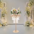 thumbnail image 5 of Flower Holder for Wedding, Flower Stand Centerpiece for Birthday Party, Weddings Decoration Flowers Stand (12.2*23.62in), 5 of 11