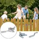 thumbnail image 4 of Cerradura de puerta automática, pestillo deslizante universal, accesorios de Hardware para puerta, pestillo de puerta para uso en exteriores como pestillo con tornillos, 4 of 5