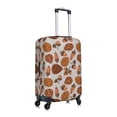 thumbnail image 3 of Uemuo Pinecone Autumn Pattern Printed Washable Luggage Cover - Fashion Suitcase Protector Fits 18-32 Inch Luggage -Small, 3 of 9