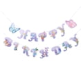 thumbnail image 1 of 3 banderines de mariposas con letras de feliz cumpleaños para jardín, primavera, cumpleaños y decoración de fiestas, 1 of 7