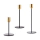 thumbnail image 5 of Candelabros de Metal de 3 uds. Zulema Portavelas, 5 of 8