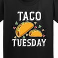 thumbnail image 4 of Inktastic Taco Tuesday Youth T-Shirt, 4 of 5