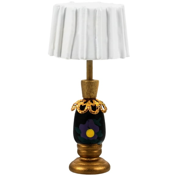 Shisuyan Miniature Lamp Toy Tiny House Table Lamp Mini House Wood Lamp Decoration Micro Scene Lamp