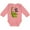 Mauve, variant on Inktastic I Love my Dad with Baby and Daddy Brontosauruses Boys or Girls Long Sleeve Baby Bodysuit