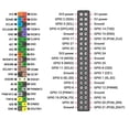 thumbnail image 2 of DSLRKIT 40-Pin GPIO Extension Cable Kit Color-Coded Male Dupont for Raspberry Pi (50cm Length), 2 of 6