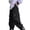 Black, variant on Boys Cargo Joggers Pants Elastic Waist Loose Fit Black Casual Jogging Trousers Bottom for Kids Fall 15-16 Years