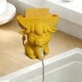 thumbnail image 3 of BingTong Highland Cattle Hanging Sponge Holder With Drainage–Keeps Your Sponge Dry & Cute For Scrub,Funny Sponge Stand for Kitchen Sink,3D Printing Countertop Sponge Holders J, 3 of 6