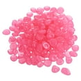 thumbnail image 1 of Uxcell 200 Pack Rocas Brillantes 0.51''-0.67'' Piedras Brillantes Decorativas en la Oscuridad Decoración de Piedras Luminiscentes DIY Decorativas Rosa, 1 of 7