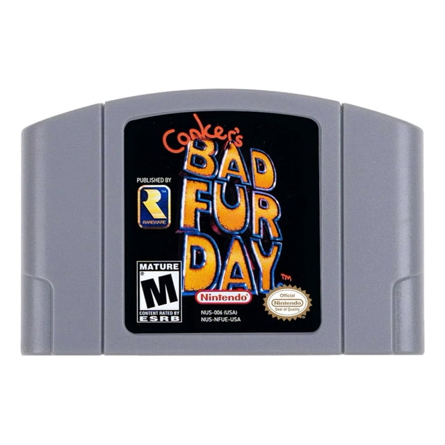 Conker's Bad Fur Day Nintendo 64 Español Solo