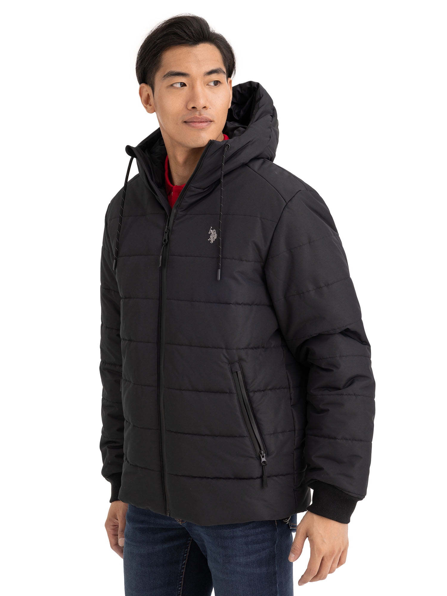 U.S. Polo Assn. Men's Hooded Puffer Jacket