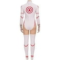 thumbnail image 4 of Red and White Jumpsuit Outfit for Women Adult, 4 of 7