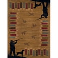 thumbnail image 1 of United Weavers 750 06218 28 1 ft. 11 in. x 7 ft. 2 in. Affinity Bird Shot Runner Rug, Gold, 1 of 1