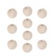 thumbnail image 3 of EeaseMX 50 cuentas espaciadoras de madera redondas de 14 mm de color natural sin terminar para proyectos de manualidades y bisutería., 3 of 7
