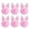 B, variant on 8.1ft Easter Bunny Garland Decorations - Cute Plush Bunny Banner with Soft Fabric Ears, Spring Easter Holiday Party Decor for Tree, Wall, Fireplace Mantle, Home Indoor Outdoor Use