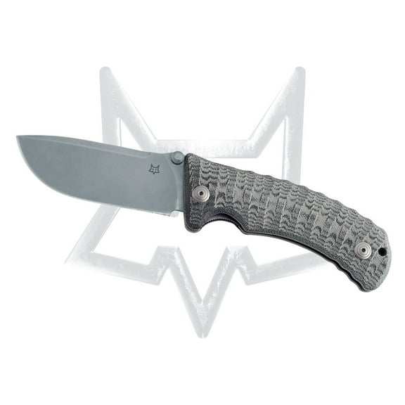 FOX KNIVES Pro-Hunter FX-130MBSW N690Co Stainless & Black Yute Micarta Knife