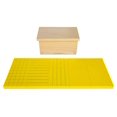 thumbnail image 2 of IFIT Montessori Five Yellow Prisms, Montessori Toys Math Materials, 2 of 2