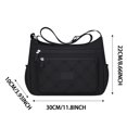 thumbnail image 3 of DGMIOCS Crossbody Bag for Women, Shoulder Purse Handbag Messenger Bag, Trendy Pocketbooks, Waterproof and Multi-Pockets Black, 3 of 5