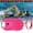 Hot Pink, variant on Swim Pull Buoy Swimming Float Bag Waterproof Non-Slip Pull Buoy with Adjustable Strap for Sea Dive Coast Snorkeling Beach Lake popular