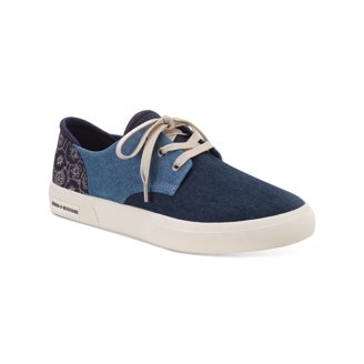 SUN STONE Mens Navy Cushioned Kiva Round Toe Lace-Up Sneakers Shoes 10 M SUN STONE Mens Navy Cushioned Kiva Round Toe Lace-Up  main image 4