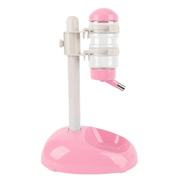 Alimentador De Agua Automático De Pie, Diseño De Ahorro De Espacio Altura De Alta Estabilidad Pet Fetsable Pet Dispensador Para Cachorro 500 Ml Beige