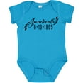 thumbnail image 3 of Inktastic Juneteenth 6-19-1865 Boys or Girls Baby Bodysuit, 3 of 5