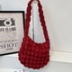 thumbnail image 1 of Bolsa De Hombro Bolso de nube para mujer, bandolera de moda plisada de nailon acolchado informal, bolso de mano para mujer Tmvgtek Para Estrenar, 1 of 4